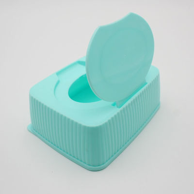 Household 129*100*47mm Cuboid Plastic Tissue Box