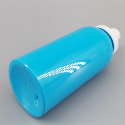 PET Blue 126mm 120ml Industrial Pump Spray Bottle