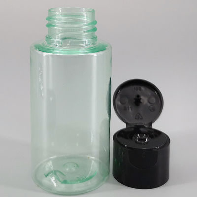 Clear Green 24mm Mini 2.1oz Plastic Liquor Bottles