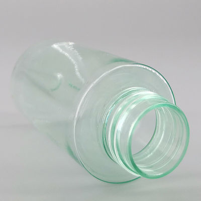 Clear Green 24mm Mini 2.1oz Plastic Liquor Bottles
